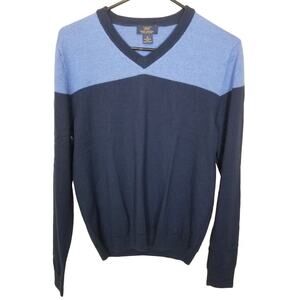 Brooks Brothers Mens Merino Wool Pullover Sweater M Preppy Academia Old Money